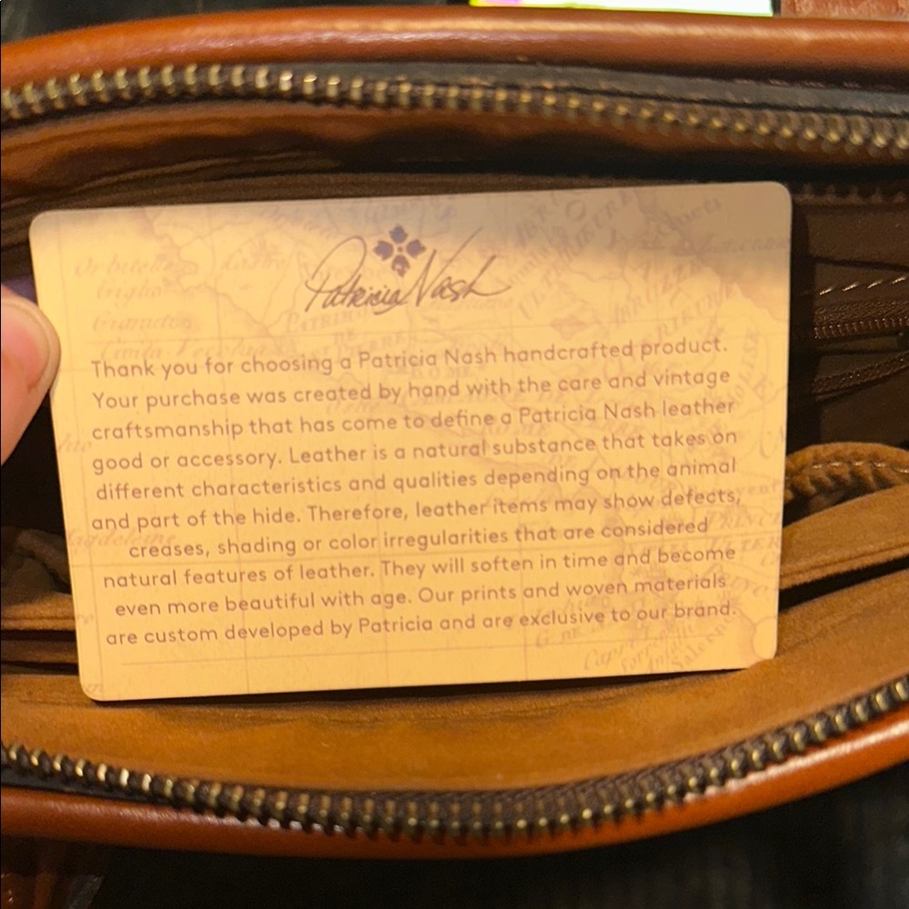 Patricia Nash Paris Satchel Bag in "Florence" - Picture 9 of 11